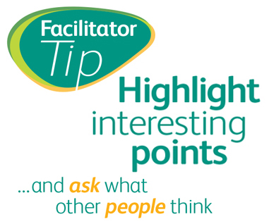 facilitator tip swirl highlight