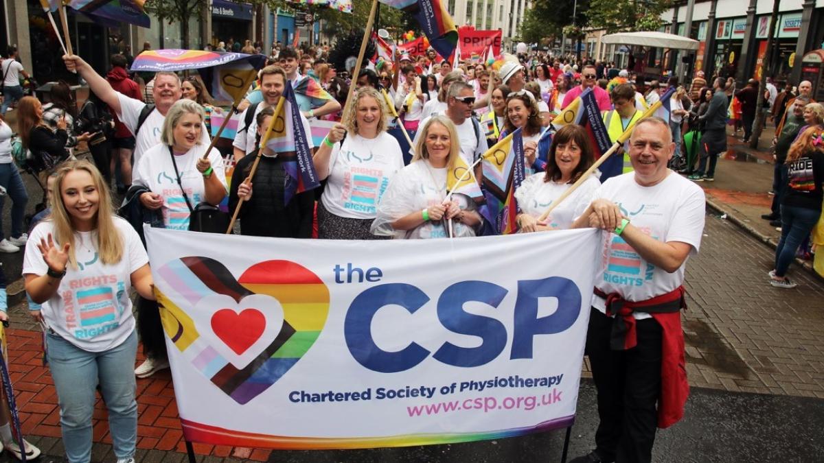 CSP members at Belfast Pride