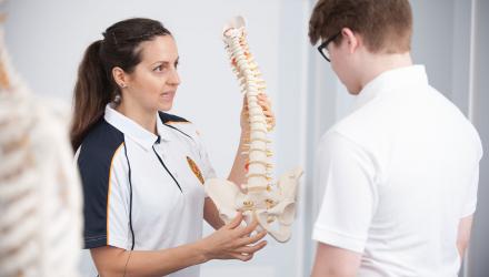 physio and student