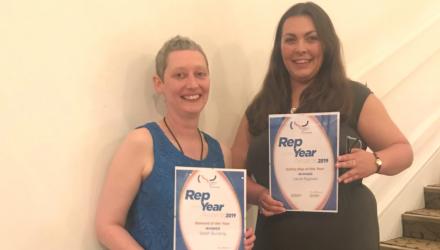 CSP rep award winners 2019
