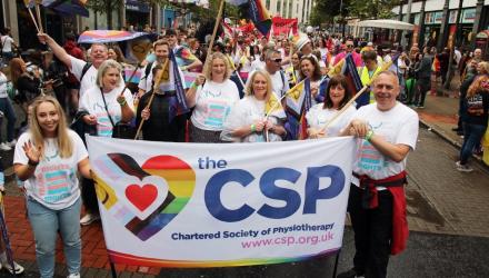 CSP members at Belfast Pride